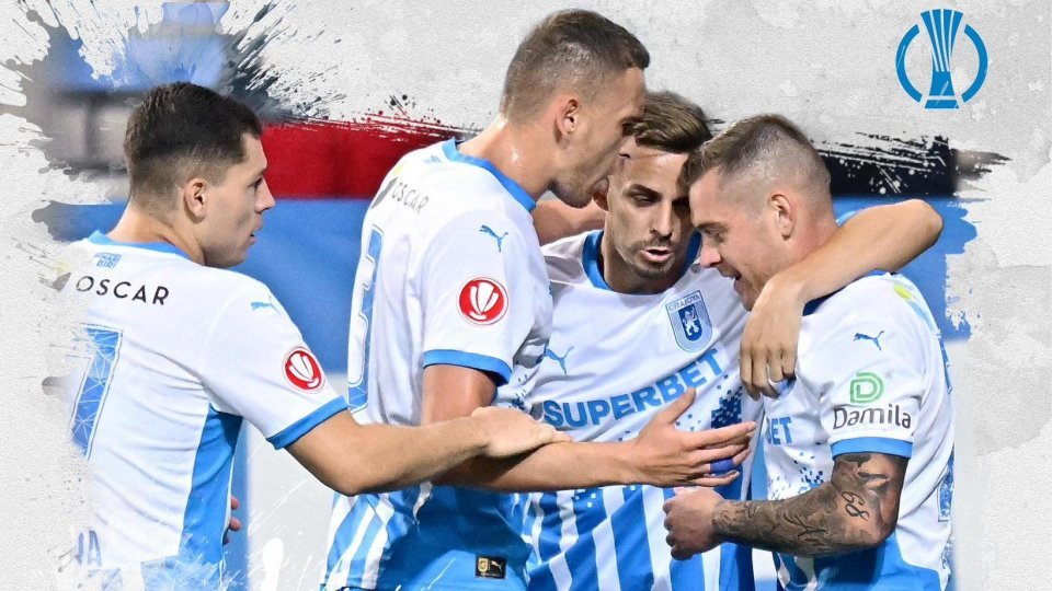 Fotbal: Universitatea Craiova s-a calificat în grupa Conference League, după o dublă victorie cu Istanbul Basaksehir