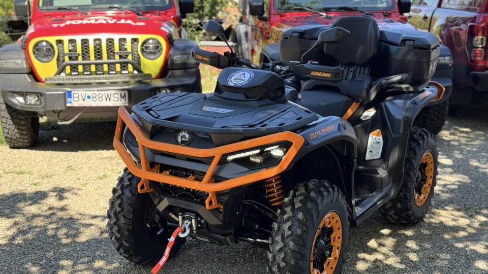 ATV de ultimă generație pentru Salvamont Brașov