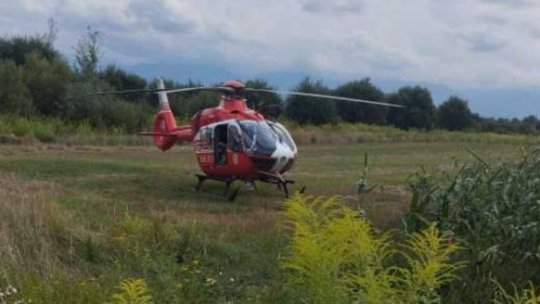 Un copil și un bărbat, în stare gravă după ce s-au electrocutat într-o piscină din județul Sibiu. Intervine elicopterul SMURD de la Brașov