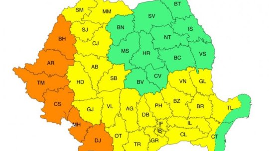 Revine canicula în mare parte a țării la acest sfârșit de săptămână