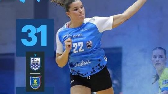 Handbal feminin: Corona Brașov, învinsă de CSM București într-un meci amical