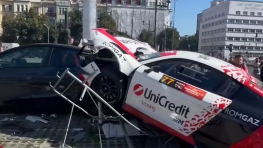 Raliu: Fiul lui Mihai Leu, implicat într-un grav accident rutier