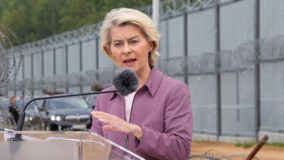 Avionul Ursulei von der Leyen, vizat de un bruiaj