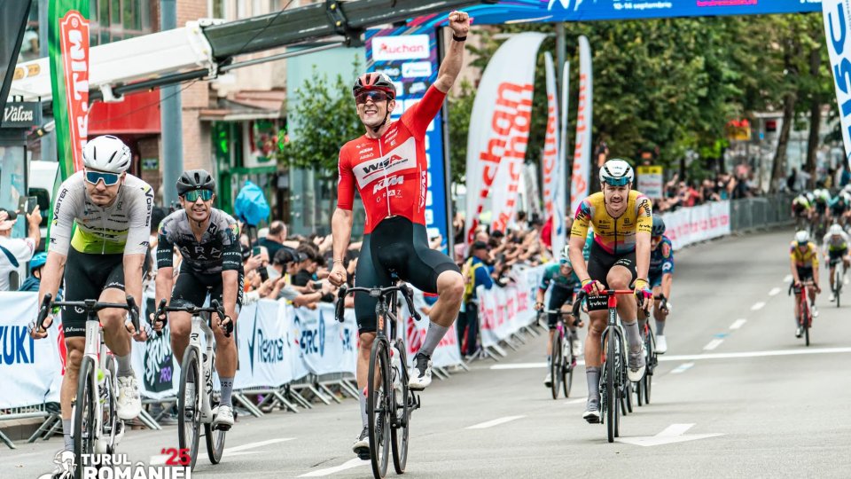 Maximilian Schmidbauer a câștigat prima etapă a Turului Ciclist al României