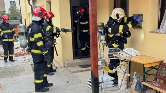 Explozie la o casă din municipiul Brașov