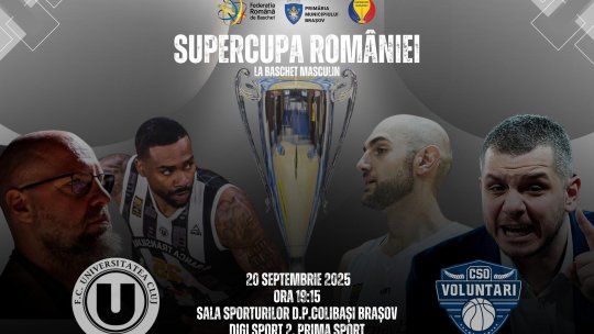 Baschet.  Supercupa României 2025 se joacă la Brașov