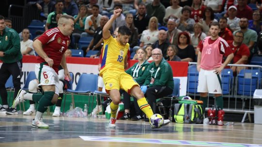 Futsal. România, înfrângere în Ungaria