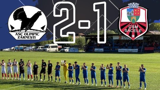 Fotbal: Olimpic Zărnești învinge pe CSM Săcele