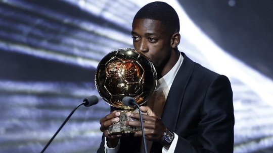 Ousmane Dembele a luat Balonul de Aur