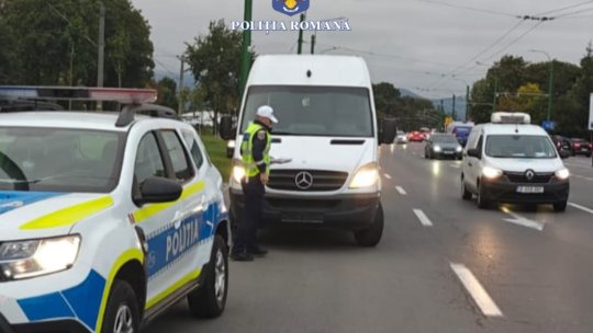 Transportatorii din Brașov, verificați de polițiști. Amenzi de peste 40.000 de lei