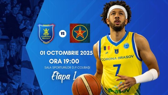 Baschet: Corona Brașov debutează în Liga Națională pe teren propriu