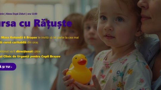 Adoptă o rățușcă pentru a ajuta Spitalul de Copii Brașov