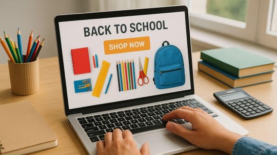 Aproape jumătate dintre părinţi au cumpărat rechizite online