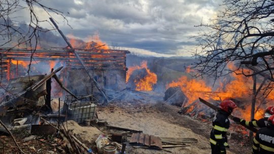 Pompierii atenționează asupra pericolului crescut de incendii în sezonul rece