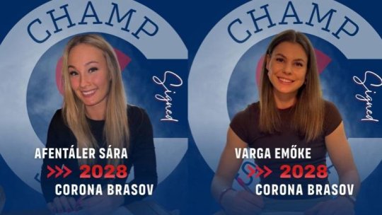 Handbal. Maghiarele Varga Emoke şi Sara Afentaler au semnat cu Corona Brașov