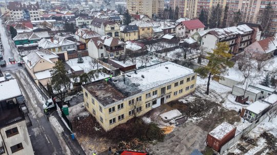 Lucrări de modernizare la grădinița de pe strada Câmpului