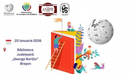 Wikipedia #1Lib1Ref 2026 – Cultura unește!