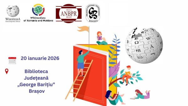 Wikipedia #1Lib1Ref 2026 – Cultura unește!