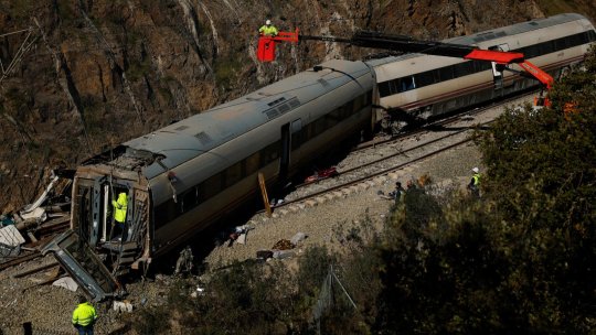 Coliziune între două trenuri de mare viteză în sudul Spaniei
