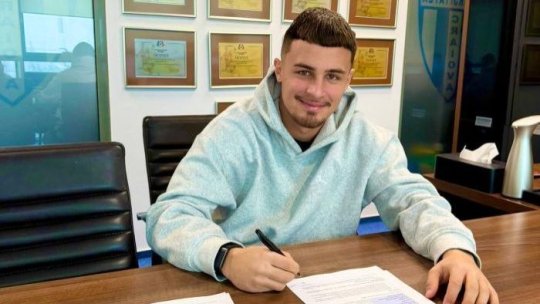 Fotbalistul clubului Kids Tâmpa Brașov, Dan Spătaru, a semnat un contract pe 2 ani și jumătate cu Universitatea Craiova