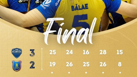 Înfrângere la limită pentru Corona Brașov în Divizia A1 de volei feminin