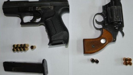 Peste 4.500 de arme de foc au fost confiscate de Poliția Română în 2025