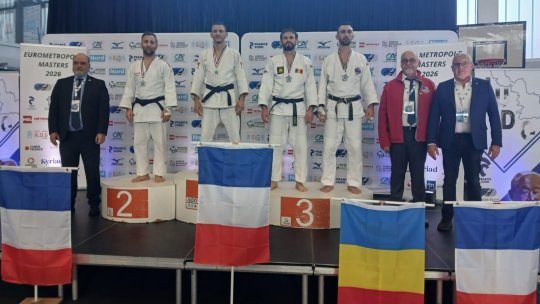 Judoka Marius Soltănel, medalie de bronz la Eurometropole Masters Mouvaux