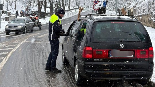 Recomandări din partea polițiștilor pentru șoferi