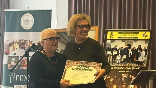 Jurnalistele Radio România Ruxandra Săraru și Flavia Voinea, premiate în cadrul Galei Fundației “Niște Țărani”