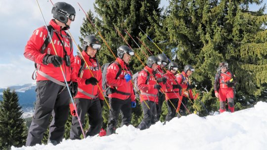 Zile de foc pentru salvamontiști