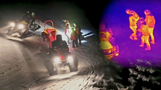 Aproape 100 de persoane au fost recuperate de pe munte în ultimele 24 de ore