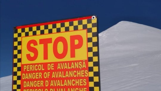 Risc mare de avalanșă în munții Făgăraș
