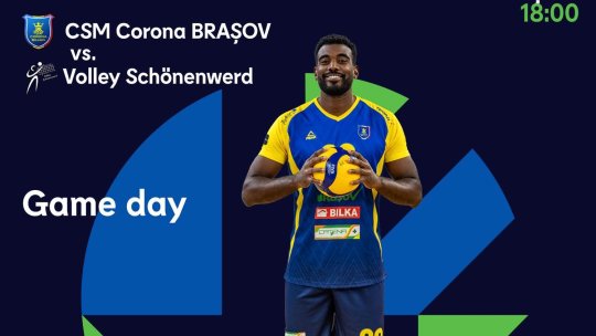 Volei. Corona Brașov, test dificil