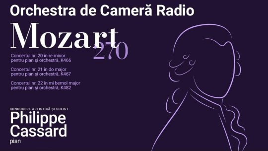 La Sala Radio noul an începe pe acordurile lui Mozart