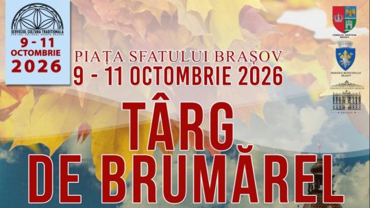 Târgul de Brumărel, între 9 și 11 octombrie, în Piața Sfatului