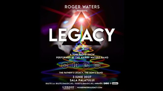 „Legacy - A Pink Floyd Show”, pe 3 iunie 2027, la București