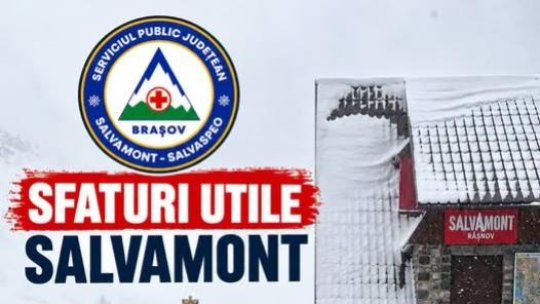 Salvamont, recomandări pentru turiști