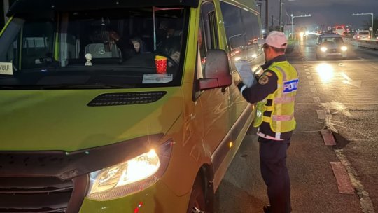 Peste 700 de vehicule au fost verificate de polițiștii brașoveni