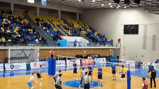 Echipa de volei masculin Corona Brașov, debut cu o înfrângere în noul sezon