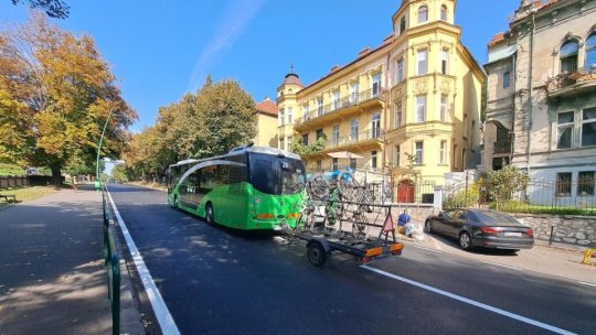 Circulația autobuzelor de pe linia 20, suspendată pentru câteva ore