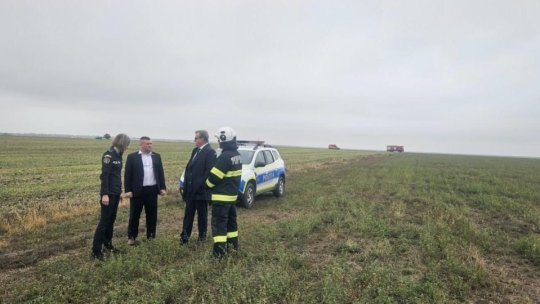 Resturi de dronă, descoperite în județul Buzău. MApN și SRI verifică fragmentele