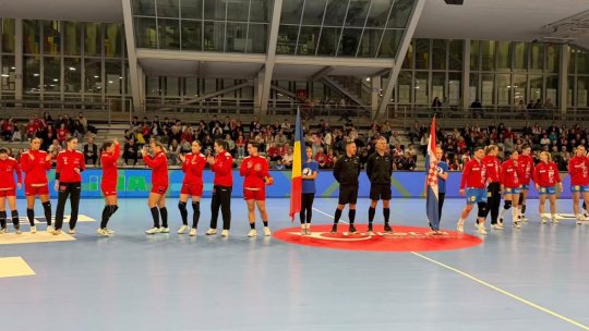 Handbal feminin: România - Croația, 34-32