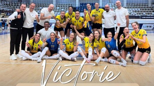 Volei feminin: Corona Brașov s-a impus cu 3-2 în meciul cu CSM Constanța
