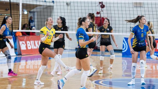 Volei feminin. Corona a învins vicecampioana Alba Blaj