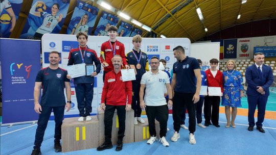 Gimnastică. Juniorii de la Corona Brașov, pe podium la Campionatul Național