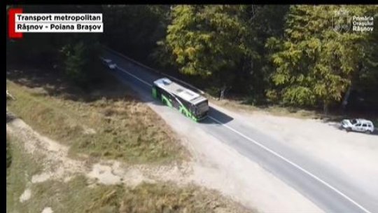 Orașul Râșnov va avea o legătură direct de transport cu Poiana Brașov