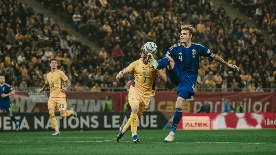 Fotbal. Românina, învinsă de Suedia pe Arena Națională