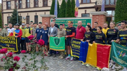 Ștafeta Veteranilor Invictus a trecut prin Brașov