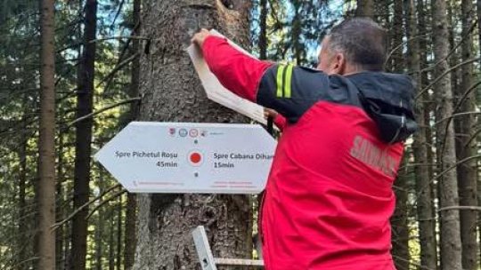 Salvamont Brașov, activități de întreținere a traseelor montane