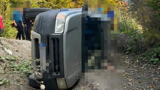 Doi bătrâni din Săcele, morți într-un accident rutier produs pe un drum forestier